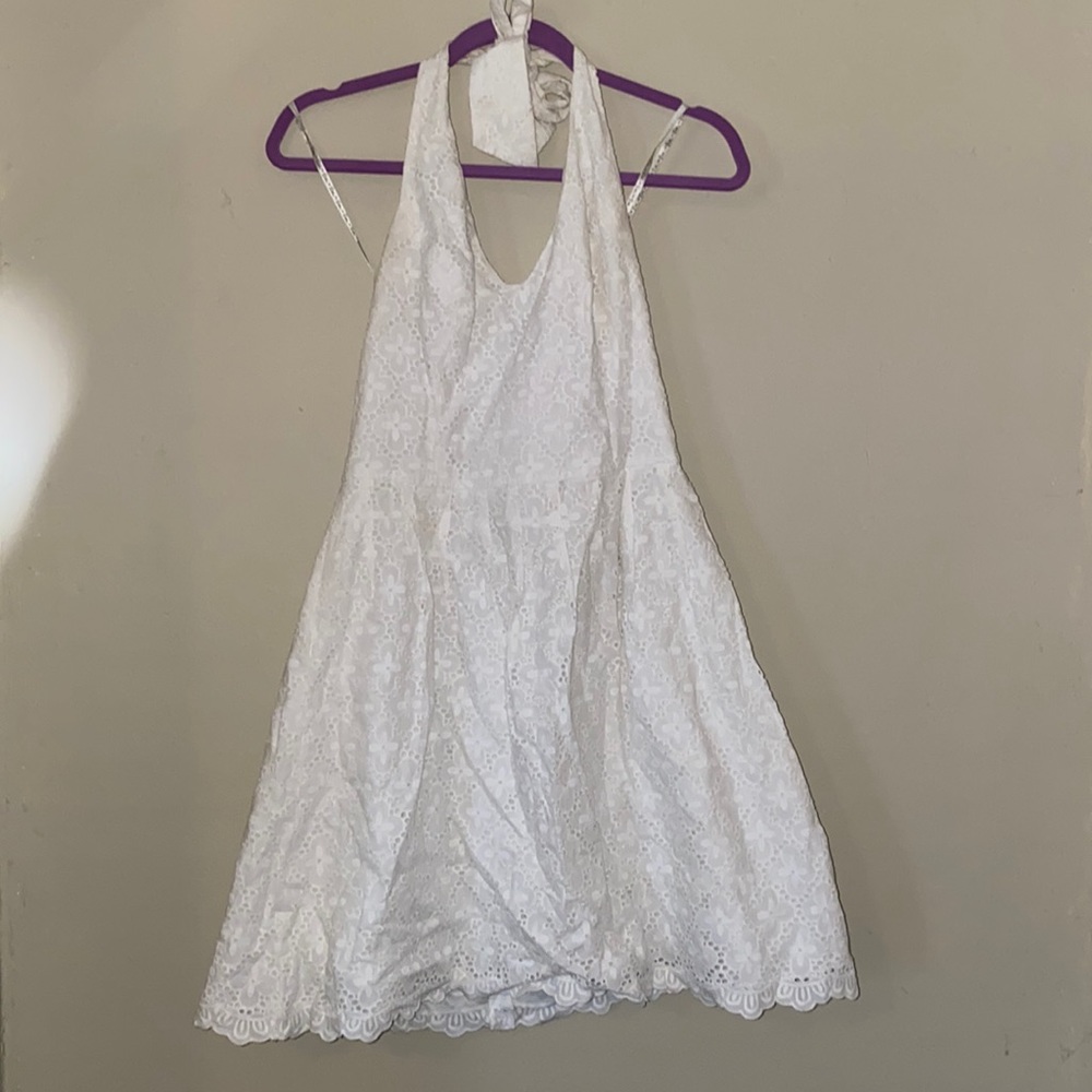 Lilly Pulitzer White Lace Dress